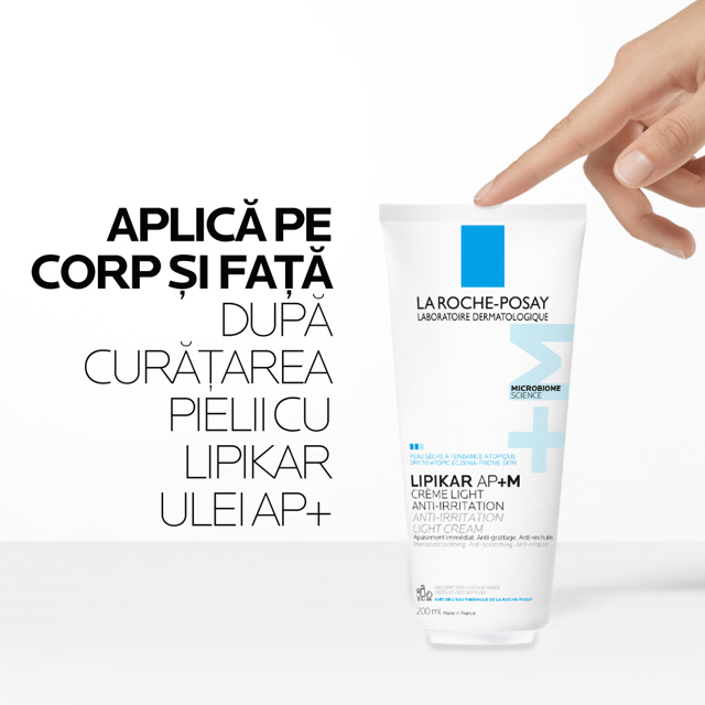 Poza produs Lipikar crema Light AP+M, La Roche-Posay | 200 ml