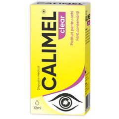 Picaturi pentru ochi Calimel clear, Zdrovit | 10 ml