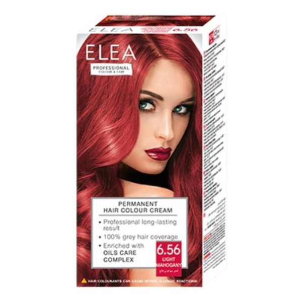 Poza produs Vopsea de par 6.56 - Mahon Deschis, Elea Professional | 123 ml