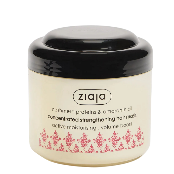 Poza produs Masca fortifianta pentru par uscat si deteriorat Cashmere, Ziaja | 200 ml