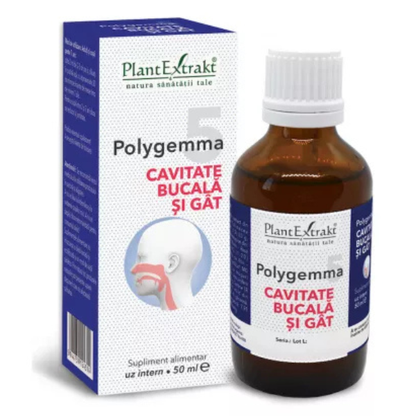 Poza produs POLYGEMMA NR.5 (CAVITATE BUCALA/GAT) 50ML