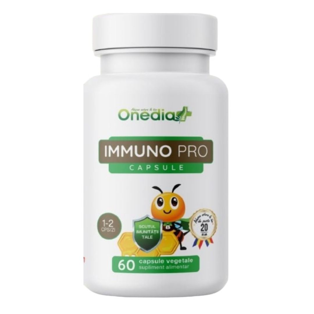 Poza produs Immuno Pro imunitate, Onedia | 60 cps. vegetale