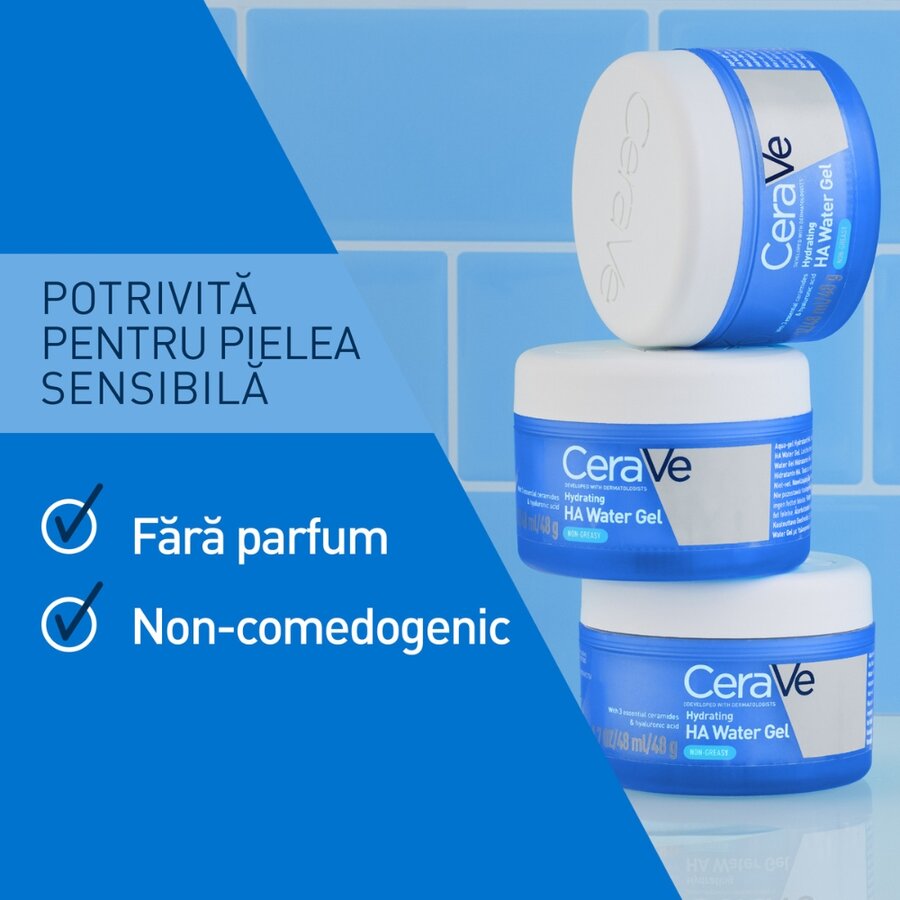 Gel-Crema cu Acid Hialuronic, Cerave | 48 g — poza produs 4/10