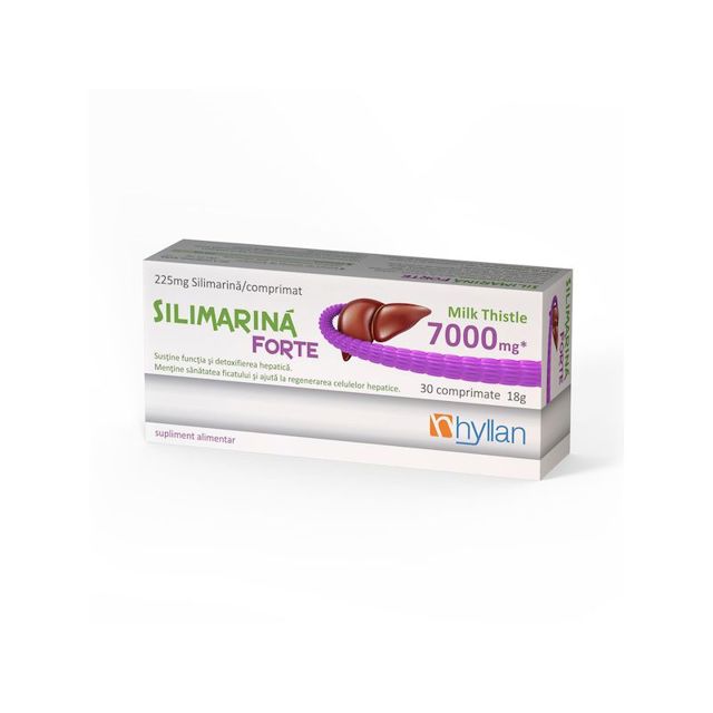Poza produs Silimarina Forte 7000 mg | 30 comprimate