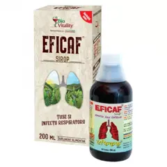 Eficaf sirop, Bio Vitality | 200 ml