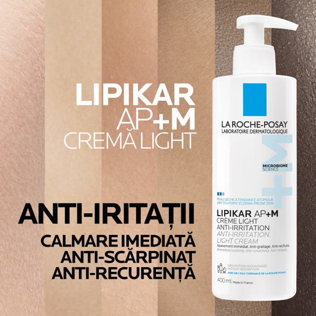 Poza produs Lipikar Light AP+M, La Roche-Posay | 400 ml
