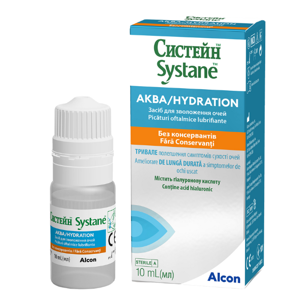 Poza produs Systane Hydration picaturi oftalmice fara conservanti, Alcon | 10 ml