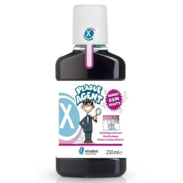 Poza produs Solutie pentru placa bacteriana Plaque Agent, Miradent | 250 ml