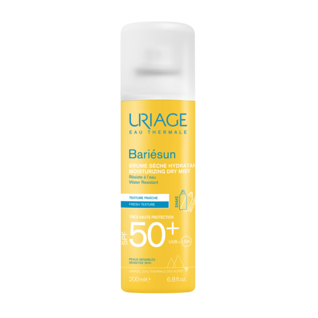 Poza produs Spray uscat pentru protectie solara cu SPF 50+ Bariesun, Uriage | 200 ml