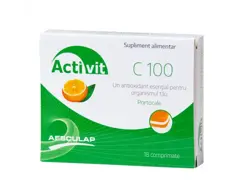 Activit C 100 portocale, Aesculap | 18 comprimate