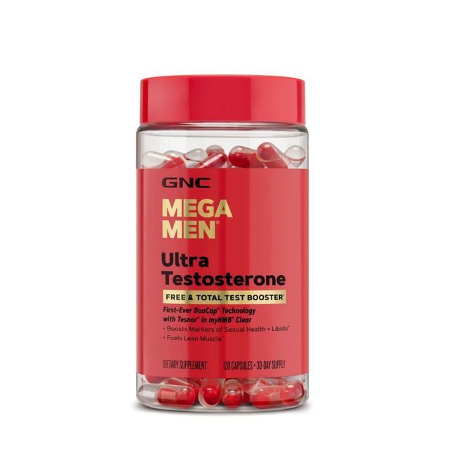 Poza produs GNC Mega Men Ultra Testosterone, Formula Avansata pentru Cresterea Testosteronului Liber si Total. Comanda online!