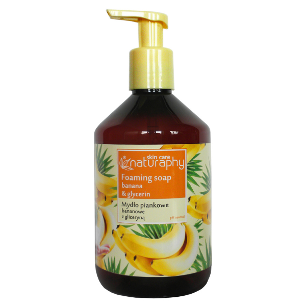 Poza produs Sapun-spuma Banane si Glicerina Naturaphy, Blux |  500 ml