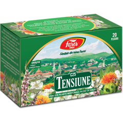 Tensiune, C25, ceai la plic, Fares | 20 plicuri