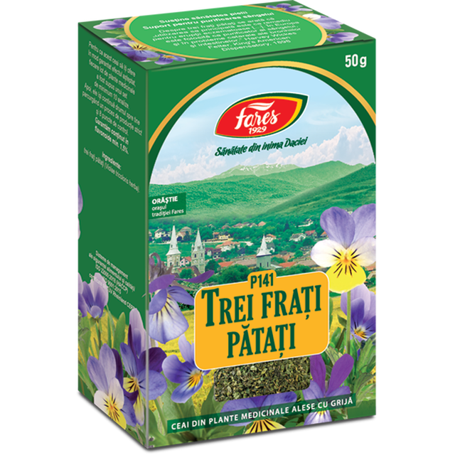 Poza produs Trei frati patati, iarba, P141, ceai la punga, Fares | 50G