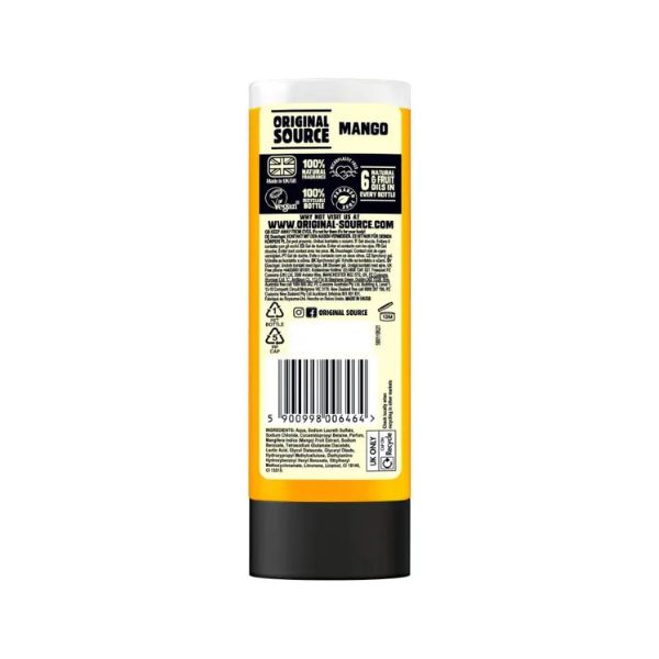 Poza produs GEL DE DUS ORIGINAL SOURCE MANGO 500ML