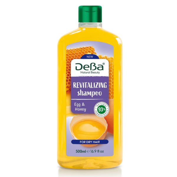 Poza produs Sampon revitalizant pentru par uscat DEBA NATURAL BEAUTY, Rubella | 500 ml