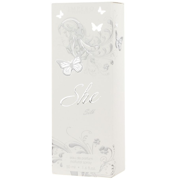 Poza produs Apa de parfum pentru femei She Silk, Carlo Bossi | 50 ml