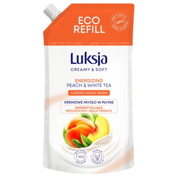 Poza produs Rezerva sapun lichid CREAMY & SOFT Energizing, Luksja | 400 ml