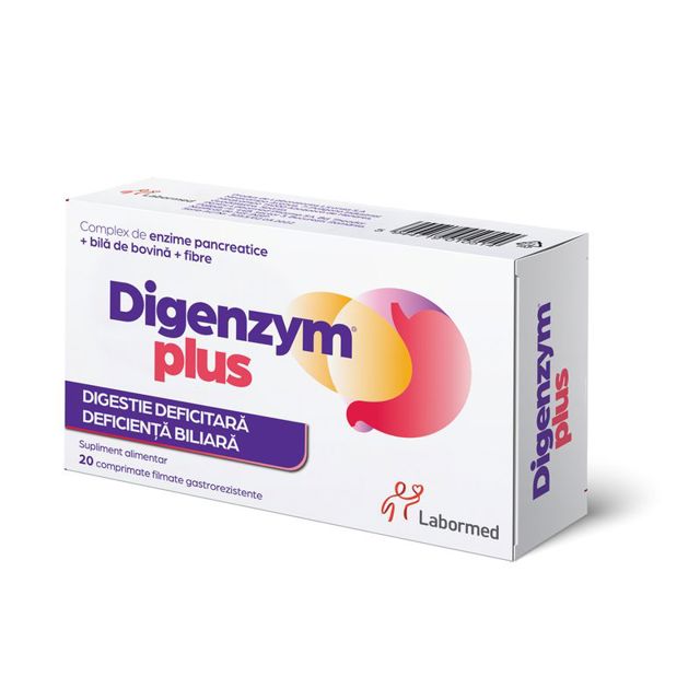 Poza produs Digenzym Plus, Labormed | 20 comprimate