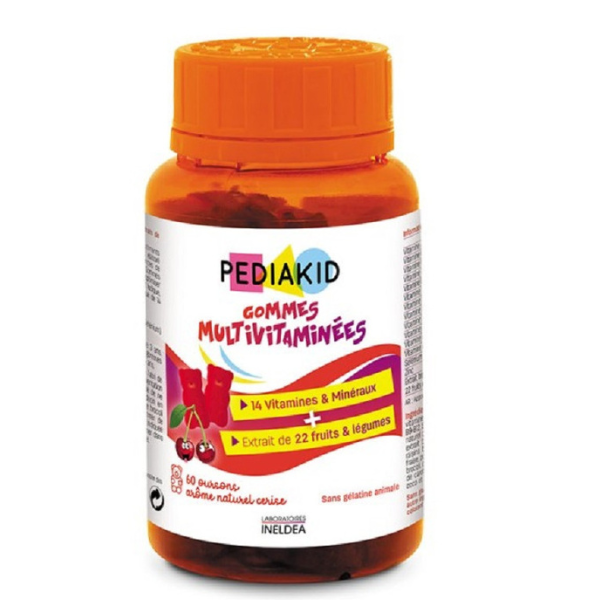 Poza produs Ursuleti gumati cu vitamine si minerale Pediakid Gommes, Laboratoires Ineldea | 60 bucati