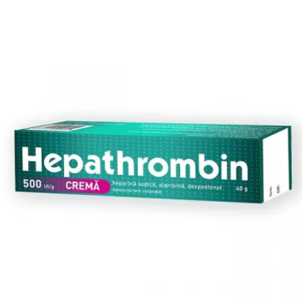 Poza produs Hepathrombin crema 500UI/g, Stada | 40 g