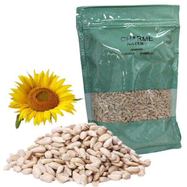 Poza produs Seminte Decojite de Floarea Soarelui, Charme Nature (Phytopharm) | 300 g