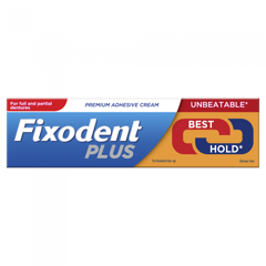 Crema adeziva pentru proteza dentara Best Hold, Fixodent Plus, P&G | 40 g