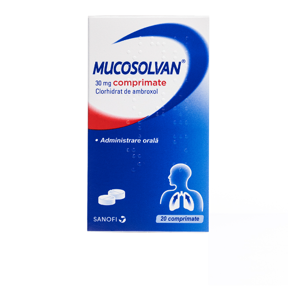 Poza produs Mucosolvan 30 mg, Opella Healthcare | 20 comprimate