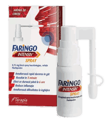 Faringo Intensiv spray 8,75 mg/doza, Terapia SA | 15  ml