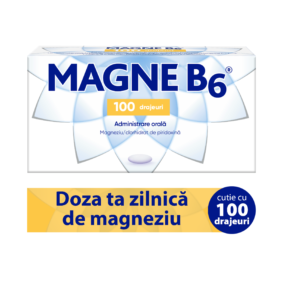 Poza produs Magne B6, Sanofi | 100 drajeuri