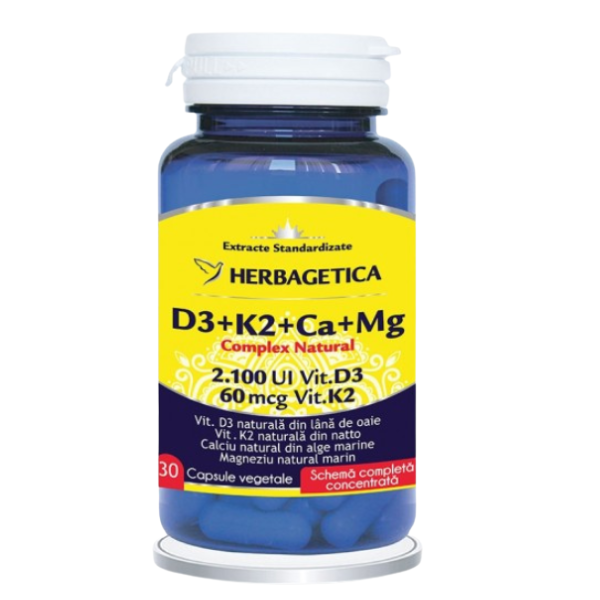 Poza produs Crom Complex, Herbagetica | 120 capsule