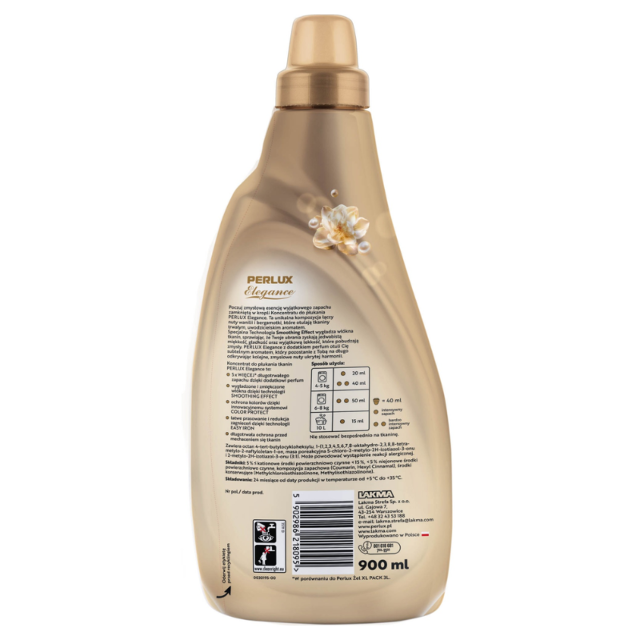 Balsam concentrat de rufe PERLUX Elegance, Lakma | 900 ml — poza produs 2/2