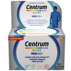 Centrum Silver pentru barbati 50+, Haleon | 30 comprimate