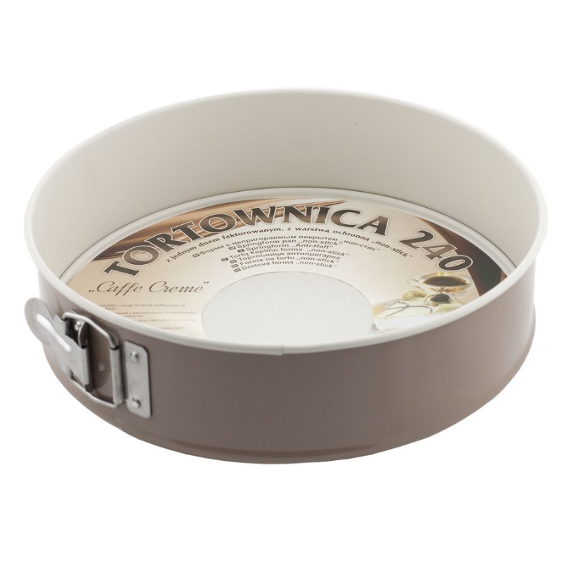 Poza produs Forma cu inel detasabil pentru tort CAFFE CREAM, SNB | 240 mm