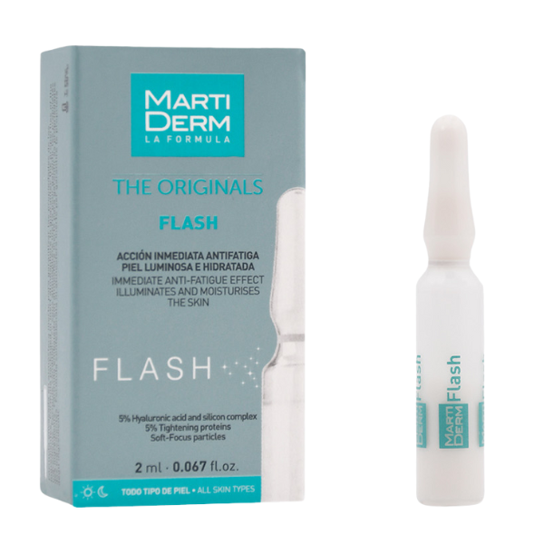 Poza produs Fiola revitalizanta cu acid hialuronic Flash, The  Originals, Martiderm | 1 fiola