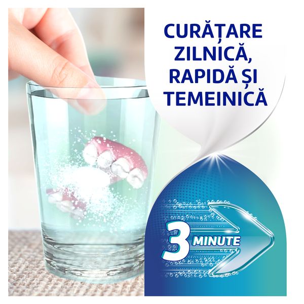 Poza produs Tablete pentru curatarea protezelor dentare Corega Bio Formula, Haleon | 30 tablete