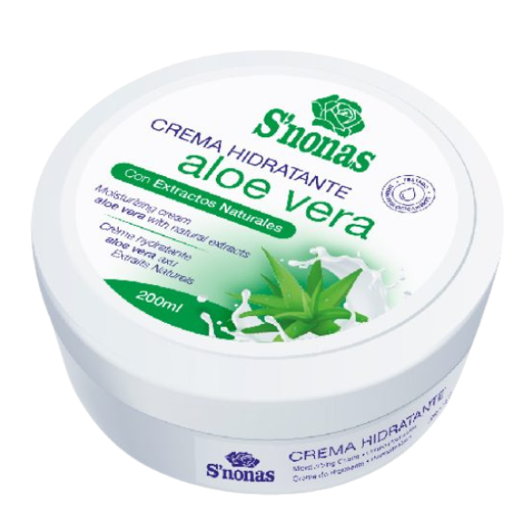 Poza produs Crema hidratanta SNonas cu aloe vera, Arom | 200 ml