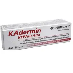 Gel pentru afte Kadermin Repair Afta, MBA Pharma | 15 ml