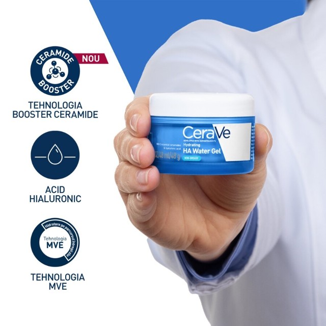 Gel-Crema cu Acid Hialuronic, Cerave | 48 g — poza produs 5/10