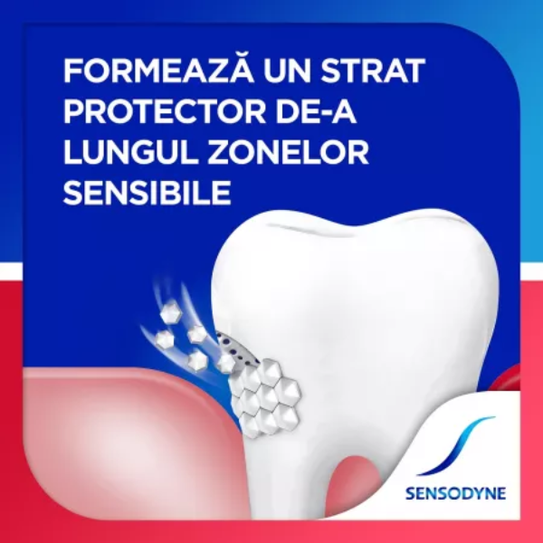 Poza produs Pasta de dinti Sensodyne Sensitive and Gum Whitening, Glaxo | 75 ml