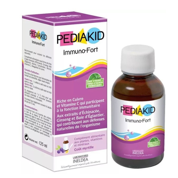 Poza produs Sirop Immuno-Fort , Pediakid, Laboratoires Ineldea | 125 ml