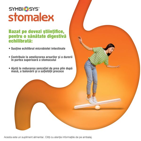 Poza produs Symbiosys Stomalex, Biocodex | 30 capsule