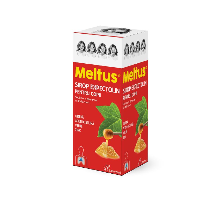 Poza produs Meltus sirop Expectolin copii, Labormed Pharma | 100 ml