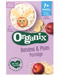 CEREALE ECOLOGICE BIO CU BANANE SI PRUNE 7+ LUNI 200G 225314