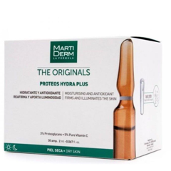 Fiole hidratante cu proteoglicani si vitamina C Proteos Hydra Plus,Martiderm | 30 fiole