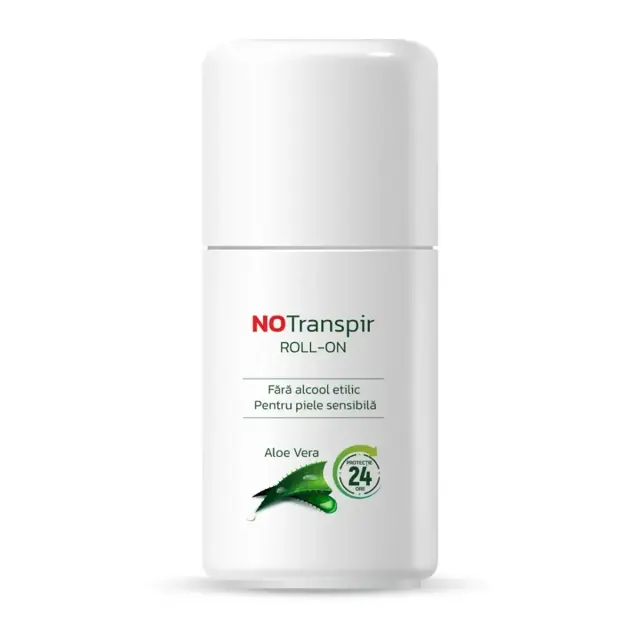 Poza produs Deodorant roll-on cu aloe vera NOTranspir, Aesculap | 50 ml