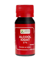 Alcool iodat 2%, Adya Green Pharma | 50 ml