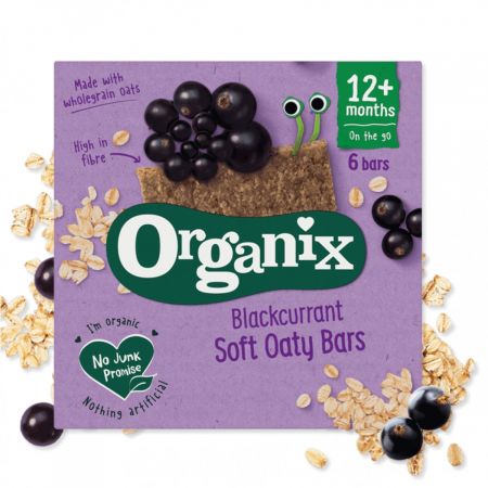 Poza produs BATOANE ECOLOGICE BIO DIN OVAZ INTEGRAL CU MERE SI COACAZE NEGRE 12+ LUNI 23G 100550