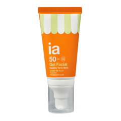 Gel facial protectie solara SPF 50+ Silk Touch, Interapothek | 50 ml