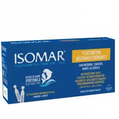 ISOMAR PICATURI PENTRU NAS CU APA DE MARE HIPERTONICA 6+ 20FIOLE X 5ML